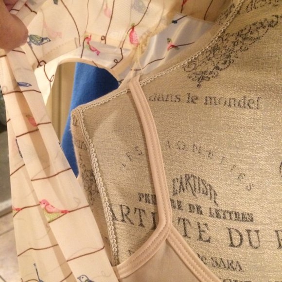 AS IS -High Low Camisole & Sheer Top- Small Hole - Picture 6 of 13